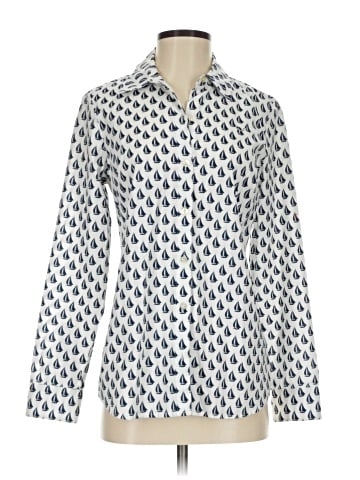 Vineyard Vines Long Sleeve Blouse (view 1)