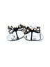 Bamboo Silver Flip Flops Size 6 - photo 2