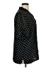 Joan Leslie 100% Polyester Polka Dots Black Short Sleeve Blouse Size 16 - photo 4