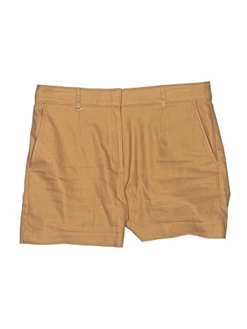 Ann Taylor LOFT Khaki Shorts (view 1)