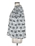 Ann Taylor Print Silver Short Sleeve Blouse Size M - photo 5