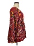Oddi 100% Rayon Burgundy 3/4 Sleeve Blouse Size 1X - photo 4