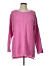 Elle Pink Pullover Sweater Size L - photo 1