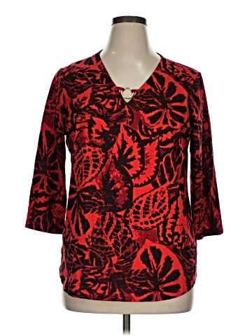 Coral Bay 3/4 Sleeve Blouse (view 1)