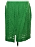 Talbots 100% Cotton Green Formal Skirt Size 10 - photo 2