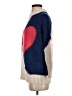 Pilcro Hearts Blue Pullover Sweater Size XS - photo 5