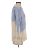 Pilcro Hearts Blue Pullover Sweater Size XS - photo 4