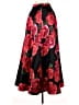B. Darlin 100% Polyester Floral Red Black Formal Skirt Size 7 - 8 - photo 2
