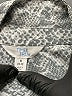 Time and Tru 100% Polyester Paisley Gray Long Sleeve Blouse Size S - photo 7