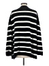 H&M Stripes Black Pullover Sweater Size L - photo 2