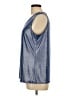 Jaclyn Smith Blue Sleeveless Blouse Size L - photo 5