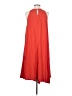 Sen Solid Red Casual Dress Size Med (2) - photo 2