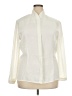 Talbots 100% Polyester Ivory Long Sleeve Blouse Size 18 - photo 1