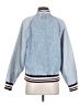 Wild Fable 100% Cotton Blue Burgundy Denim Jacket Size XS - photo 2
