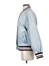 Wild Fable 100% Cotton Blue Burgundy Denim Jacket Size XS - photo 5