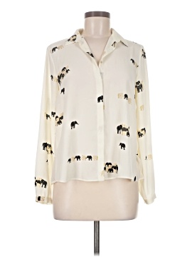 Zara Basic Long Sleeve Blouse