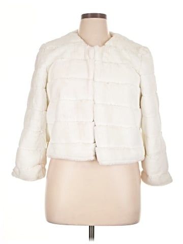 Calvin Klein Faux Fur Jacket (view 1)