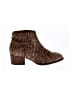 Seychelles Animal Print Brown Ankle Boots Size 8 1/2 - photo 1