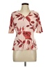 Unbranded Pink Short Sleeve Blouse Size L (estimated) - photo 1