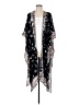 Michael Stars Black Blue Kimono One size - photo 1