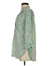 Pomelo 100% Polyester Green 3/4 Sleeve Blouse Size S - photo 5