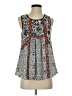 Daniel Rainn 100% Polyester Teal Sleeveless Blouse Size S - photo 1