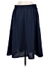 ModCloth 100% Polyester Solid Blue Casual Skirt Size L - photo 2