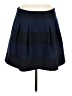 Madewell Stripes Blue Wool Skirt Size 8 - photo 1