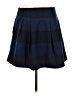 Madewell Stripes Blue Wool Skirt Size 8 - photo 2