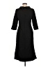 Unbranded 100% Polyester Solid Black Casual Dress Size M - photo 2