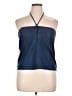 Charlotte Russe Blue Halter Top Size XL - photo 1