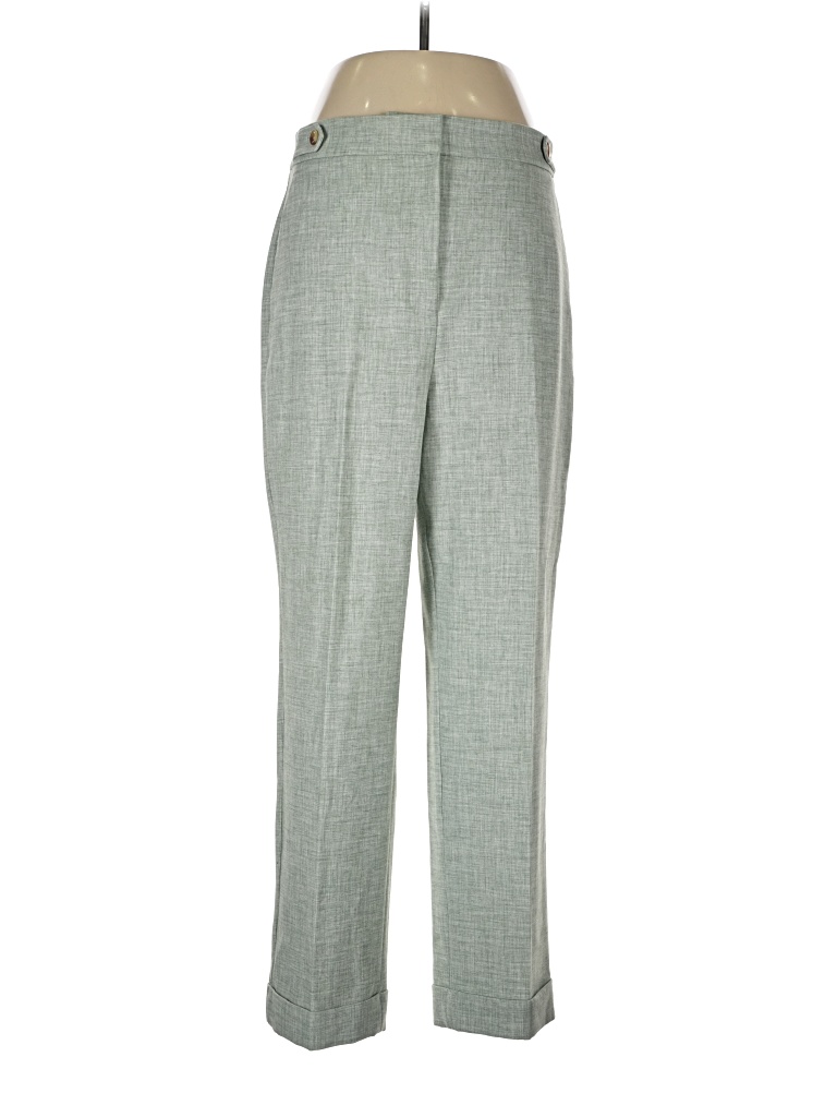 Pre-owned Ann Taylor Dress Pants In Gray
