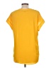Cynthia Steffe 100% Polyester Yellow Short Sleeve Blouse Size L - photo 2