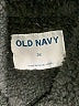 Old Navy 100% Cotton Solid Black Coat Size 3X - photo 6