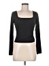 Wild Skye Black Long Sleeve Top Size M - photo 1