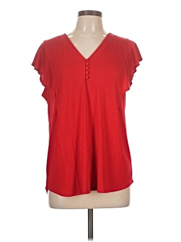 Liz Claiborne Short Sleeve Top (view 1)