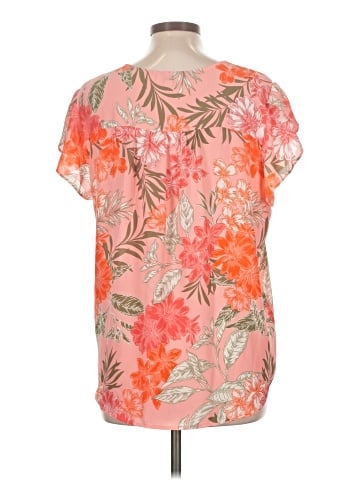 Ann Taylor LOFT Outlet Short Sleeve Blouse (view 2)