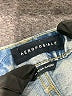 Aeropostale 100% Cotton Hearts Blue Jeans Size 000S - photo 5