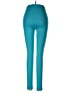 Feathers Color Block Teal Active Pants Size M - photo 2