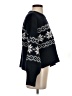Pink Republic Floral Black Pullover Sweater Size S - photo 4