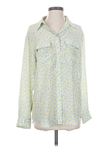 Equipment Long Sleeve Blouse (view 1)