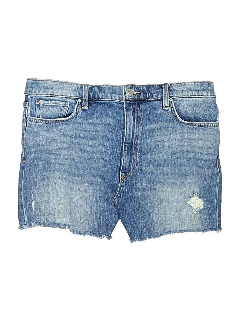 Pre-owned Hudson Denim Shorts In Blue