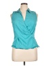 Talbots Teal Sleeveless Blouse Size 14 - photo 1