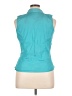 Talbots Teal Sleeveless Blouse Size 14 - photo 2
