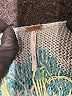 Free People Chevron-herringbone Teal Pullover Sweater Size M - photo 7