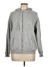 Shein 100% Polyester Gray Zip Up Hoodie Size L - photo 1