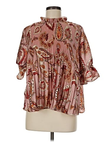 Let Me Be 3/4 Sleeve Blouse (view 1)