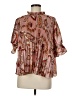 Let Me Be 100% Polyester Pink 3/4 Sleeve Blouse Size 8 - photo 1