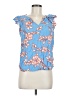 Talbots Blue Sleeveless Blouse Size M - photo 1