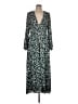 Louna 100% Polyester Green Casual Dress Size L - photo 1